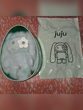 🐰 BRAND NEW CJ HENDRY EASTER JuJu Soft Bunny Plush in blue